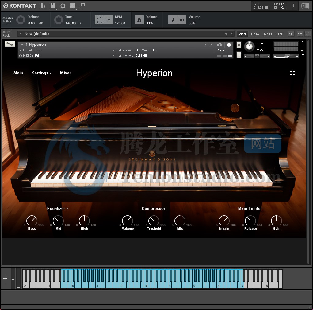 Muze <strong>PA Hyperion</strong> (KONTAKT) 施坦威钢琴音源插图 Muze <strong>PA Hyperion</strong> (KONTAKT) 施坦威钢琴音源插图