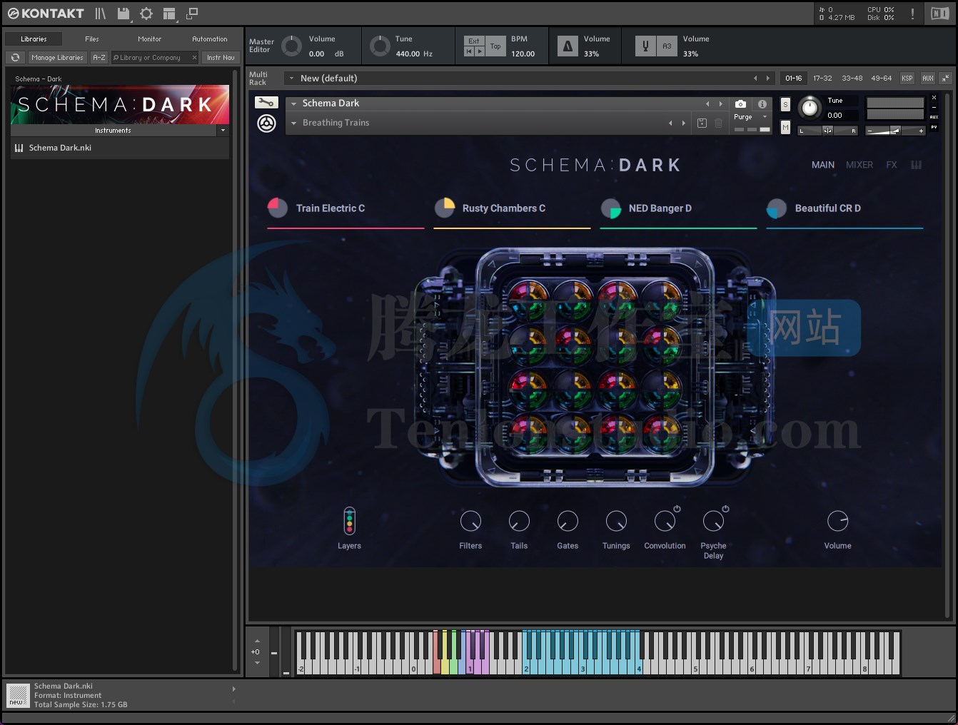 Native Instruments Schema Dark (KONTAKT) 电影氛围音效合成音源插图 Native Instruments Schema Dark (KONTAKT) 电影氛围音效合成音源插图
