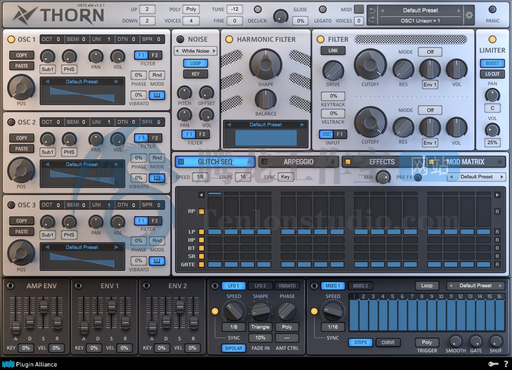 音效合成器 Dmitry Sches DS Thorn v1.3.1 TeamCubeadooby破解版插图 音效合成器 Dmitry Sches DS Thorn v1.3.1 TeamCubeadooby破解版插图