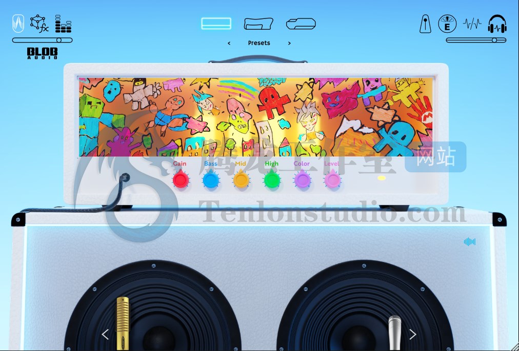 吉他放大器插件 Blob Audio Fat Blob v1.1.5 破解版插图 吉他放大器插件 Blob Audio Fat Blob v1.1.5 破解版插图