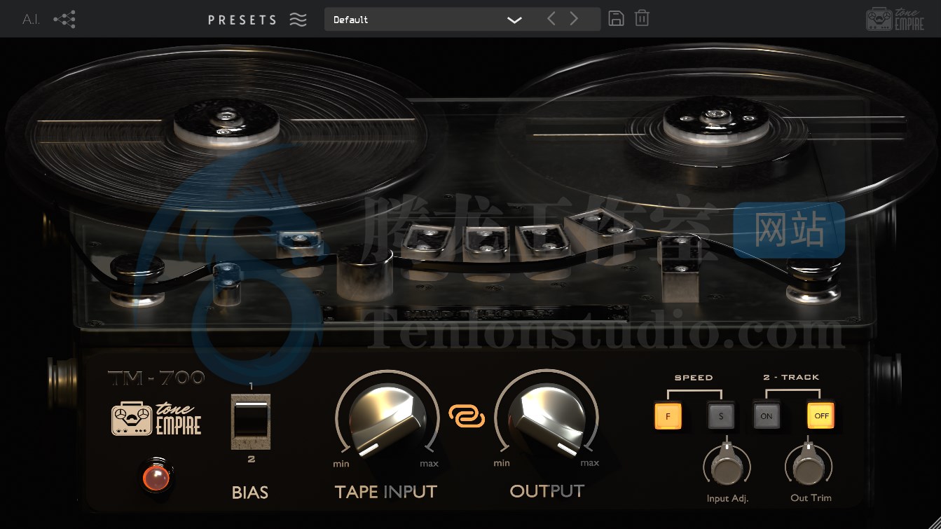 复古磁带模拟效果器插件 Tone Empire TM700 v1.0 破解版插图 复古磁带模拟效果器插件 Tone Empire TM700 v1.0 破解版插图