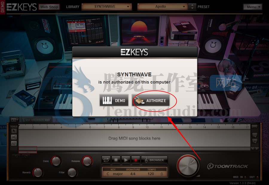 80年代风格合成器 Toontrack EZkeys Synthwave v1.0.0 破解版插图 80年代风格合成器 Toontrack EZkeys Synthwave v1.0.0 破解版插图