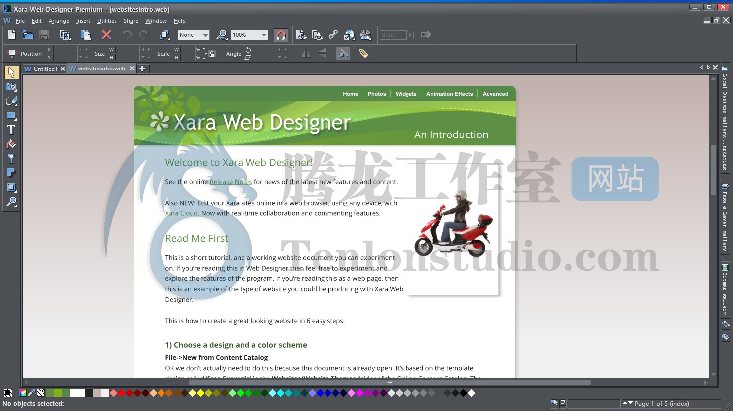 网页可视化设计工具 Xara Web Designer Premium v19.0.1.65946 破解版插图 网页可视化设计工具 Xara Web Designer Premium v19.0.1.65946 破解版插图