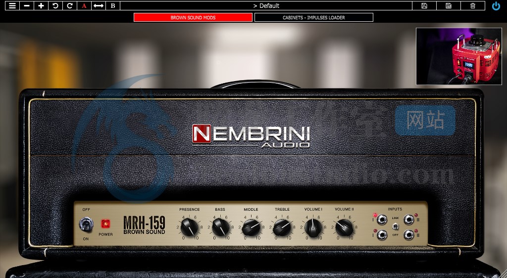 吉他前置放大器插件 Nembrini Audio NA MRH159 v1.0.1 破解版插图 吉他前置放大器插件 Nembrini Audio NA MRH159 v1.0.1 破解版插图