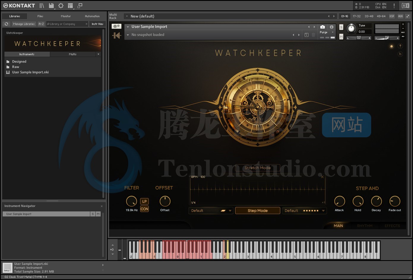 Keepforest Watchkeeper (KONTAKT) 现代倒计时打击乐音源插图 Keepforest Watchkeeper (KONTAKT) 现代倒计时打击乐音源插图