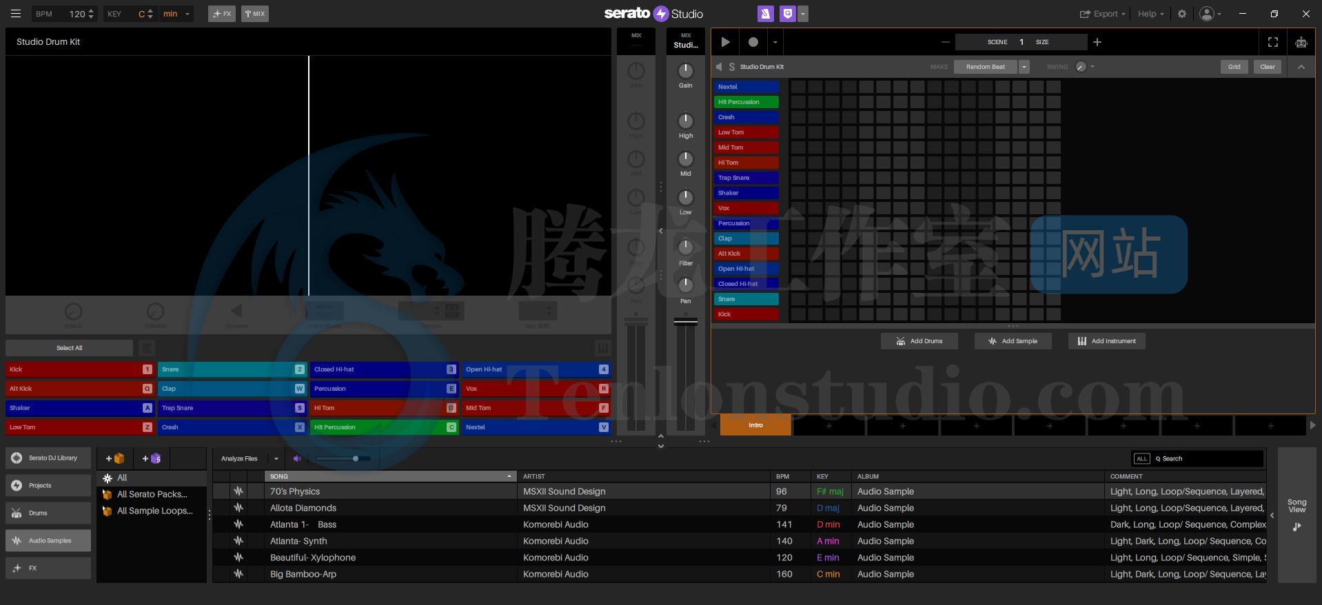 音乐节奏制作软件 Serato Studio v2.0.6 VR破解版插图 音乐节奏制作软件 Serato Studio v2.0.6 VR破解版插图