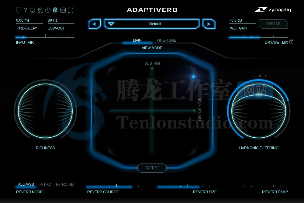 音频混响效果器插件 Zynaptiq ADAPTIVERB v1.4.0 破解版插图 音频混响效果器插件 Zynaptiq ADAPTIVERB v1.4.0 破解版插图