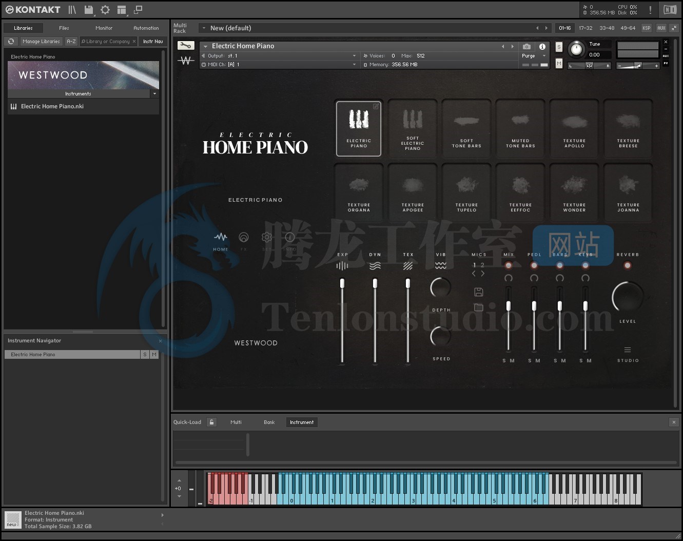 Westwood Instruments Electric Home Piano (KONTAKT) 复古经典家庭电钢琴音源插图 Westwood Instruments Electric Home Piano (KONTAKT) 复古经典家庭电钢琴音源插图