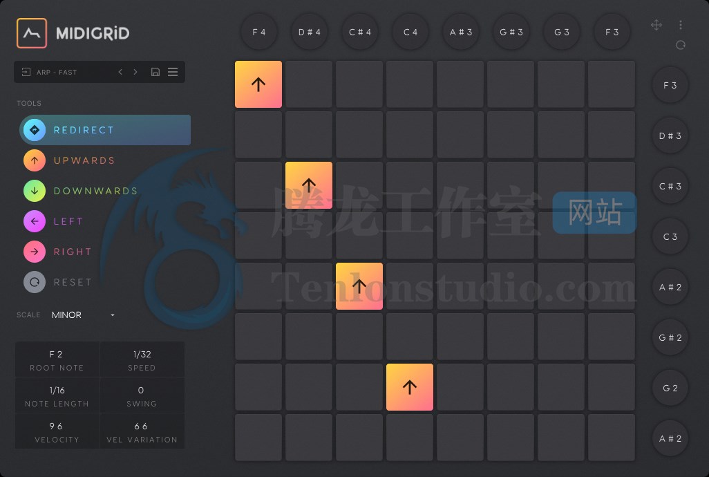 生成式MIDI音序器 ADSR Sounds MIDIGRiD v1.0.0 破解版插图 生成式MIDI音序器 ADSR Sounds MIDIGRiD v1.0.0 破解版插图