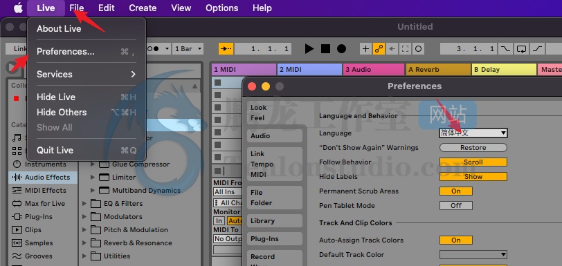 数字音频工作站 Ableton Live Suite For Mac v11.3.2 破解版插图2 数字音频工作站 Ableton Live Suite For Mac v11.3.2 破解版插图2