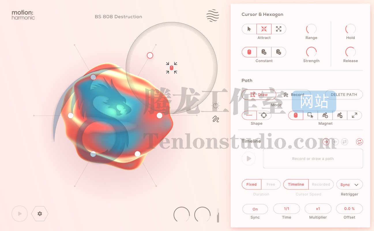 音频失真滤波插件 Excite Audio Motion Harmonic v1.0.0 MOCHA破解版插图 音频失真滤波插件 Excite Audio Motion Harmonic v1.0.0 MOCHA破解版插图