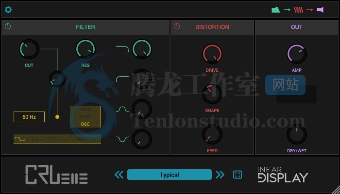 音频失真效果器插件 Inear Display Cruelle v1.5 破解版插图 音频失真效果器插件 Inear Display Cruelle v1.5 破解版插图