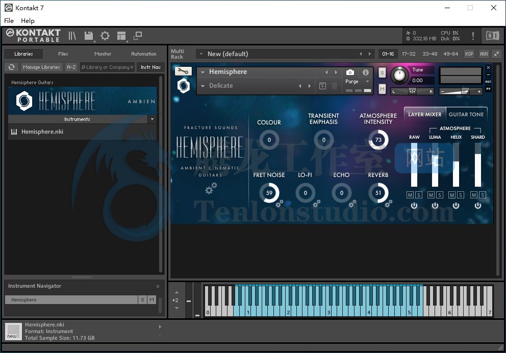 Fracture Sounds Hemisphere Guitars (KONTAKT) 环境氛围电吉他采样音源插图 Fracture Sounds Hemisphere Guitars (KONTAKT) 环境氛围电吉他采样音源插图