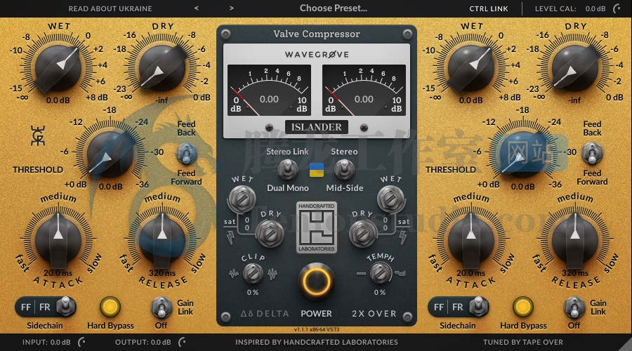 音频压缩效果器插件 Wavegrove HCL Islander v1.1.1 MOCHA破解版插图 音频压缩效果器插件 Wavegrove HCL Islander v1.1.1 MOCHA破解版插图