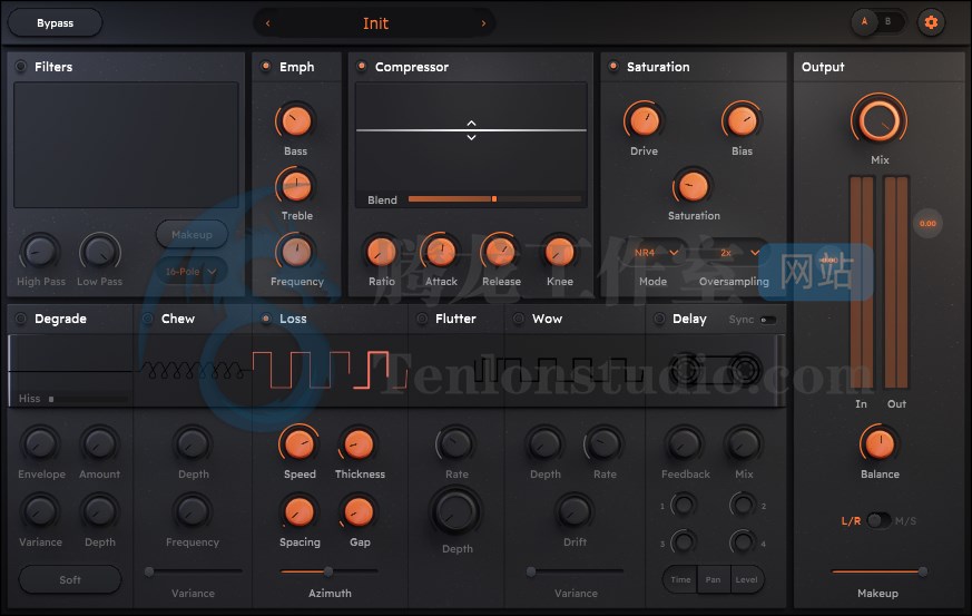 磁带效果器模拟插件 Impact Soundworks Tape Sculptor v1.0.0 MOCHA破解版插图 磁带效果器模拟插件 Impact Soundworks Tape Sculptor v1.0.0 MOCHA破解版插图