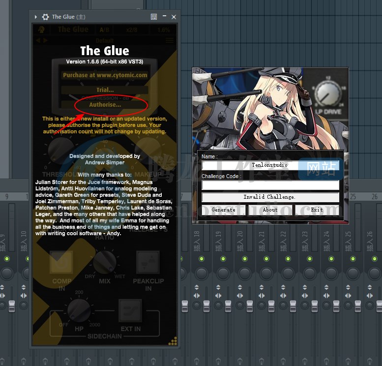 音频总线压缩器插件 Cytomic The Glue v1.6.6 破解版插图1 音频总线压缩器插件 Cytomic The Glue v1.6.6 破解版插图1