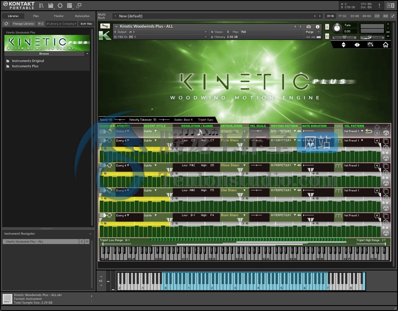 Kirk Hunter Studios Kinetic Woodwinds Plus (KONTAKT) 木管乐器音源插图 Kirk Hunter Studios Kinetic Woodwinds Plus (KONTAKT) 木管乐器音源插图