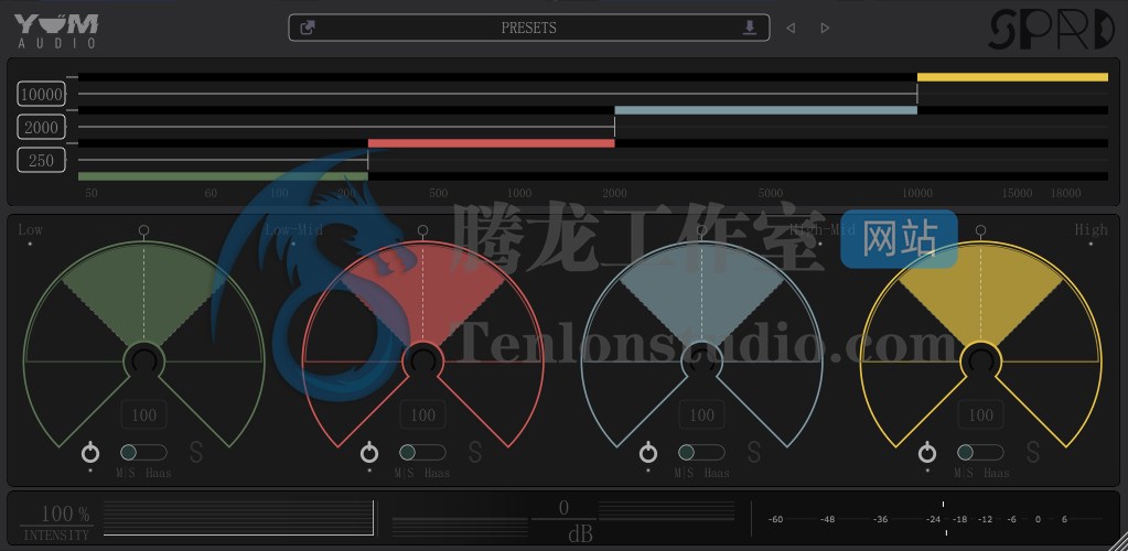 音频立体声混音插件 Yum Audio Spread v1.4.2 R2R破解版插图 音频立体声混音插件 Yum Audio Spread v1.4.2 R2R破解版插图