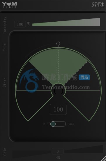 轻量级立体声混音插件 Yum Audio Spread Light v1.4.2 R2R破解版插图 轻量级立体声混音插件 Yum Audio Spread Light v1.4.2 R2R破解版插图