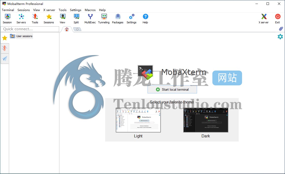远程连接管理工具 MobaXterm Professional v23.2 破解版插图1 远程连接管理工具 MobaXterm Professional v23.2 破解版插图1