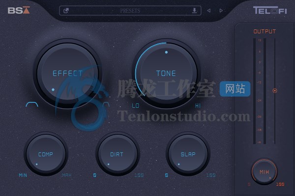 音频低保真效果器插件 Black Salt Audio Telofi v1.0.5 R2R破解版插图 音频低保真效果器插件 Black Salt Audio Telofi v1.0.5 R2R破解版插图