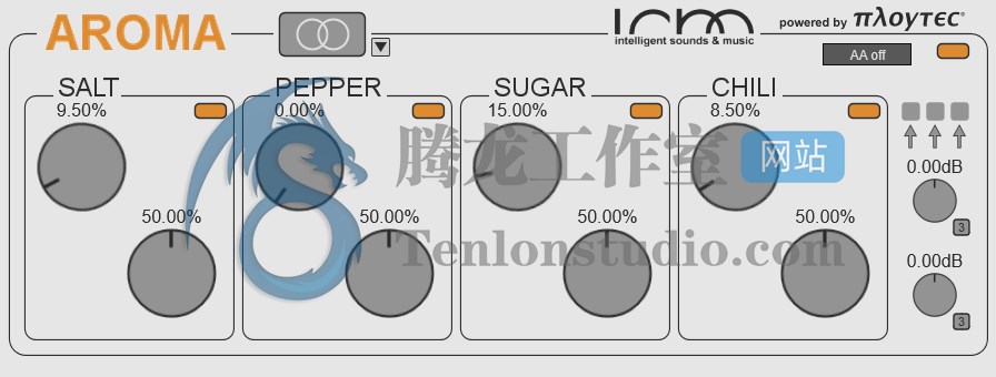 音频谐波处理器插件 ISM Aroma v1.2.0 R2R破解版插图 音频谐波处理器插件 ISM Aroma v1.2.0 R2R破解版插图