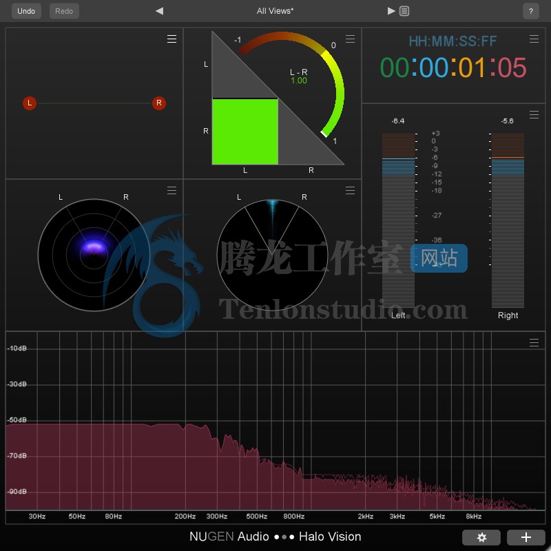 可视化环绕音频分析插件 NUGEN Audio Halo Vision v1.1.0.0 R2R破解版插图 可视化环绕音频分析插件 NUGEN Audio Halo Vision v1.1.0.0 R2R破解版插图