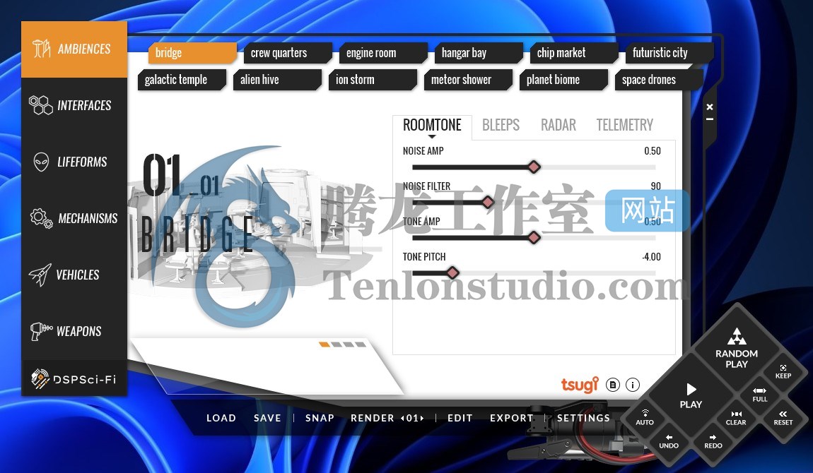 创意音效合成工具 Tsugi-Studios DSP Sci-Fi v1.1 破解版插图 创意音效合成工具 Tsugi-Studios DSP Sci-Fi v1.1 破解版插图