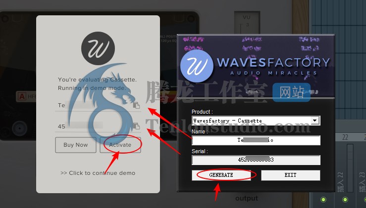 音频磁带模拟插件 Wavesfactory Cassette v1.0.6 R2R破解版插图1 音频磁带模拟插件 Wavesfactory Cassette v1.0.6 R2R破解版插图1