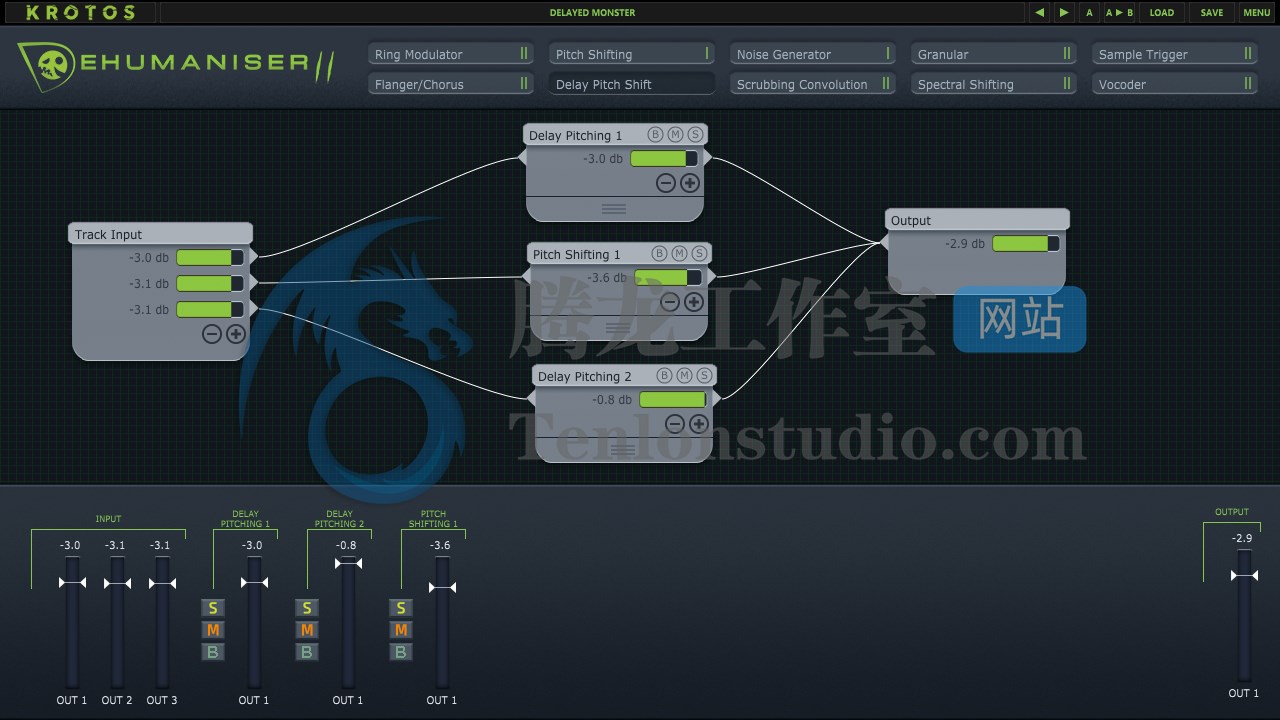 生物怪物声音处理插件 Krotos De humaniser II v1.4.0 R2R破解版插图 生物怪物声音处理插件 Krotos De humaniser II v1.4.0 R2R破解版插图