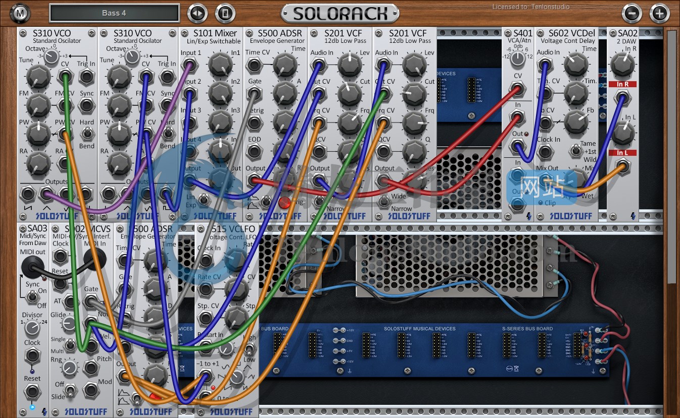 音效合成器 SoloStuff SoloRack v2.2 R2R破解版插图 音效合成器 SoloStuff SoloRack v2.2 R2R破解版插图