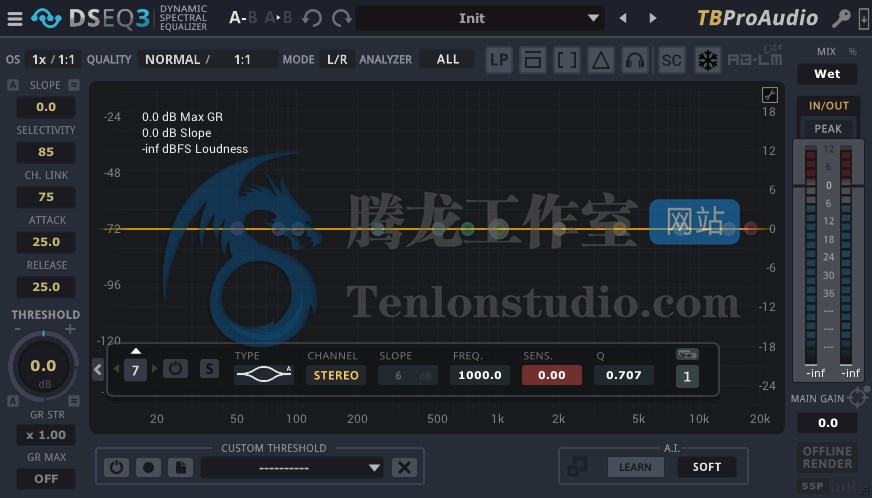 音频均衡效果器插件 TBProAudio DSEQ3 v3.8.3 R2R破解版插图 音频均衡效果器插件 TBProAudio DSEQ3 v3.8.3 R2R破解版插图