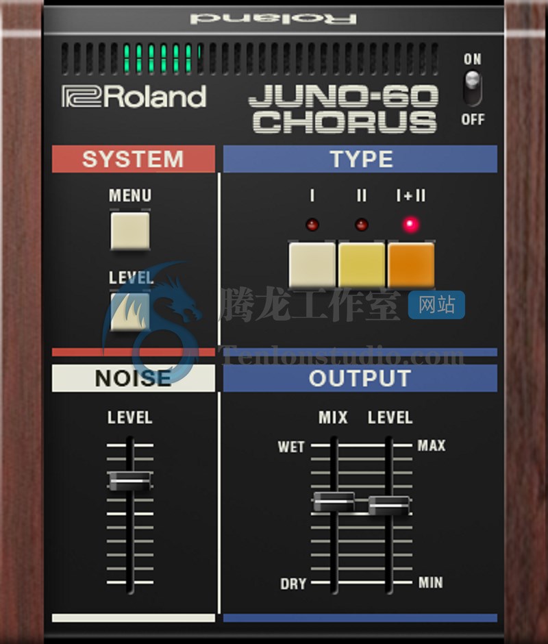 音频立体声合唱效果器 Roland Cloud JUNO-60 CHORUS v1.0.2 R2R破解版插图 音频立体声合唱效果器 Roland Cloud JUNO-60 CHORUS v1.0.2 R2R破解版插图