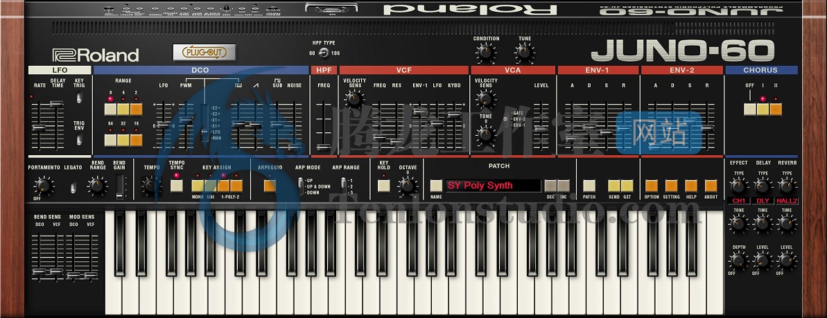 软件合成器 Roland Cloud JUNO-60 v1.0.4 R2R破解版插图 软件合成器 Roland Cloud JUNO-60 v1.0.4 R2R破解版插图