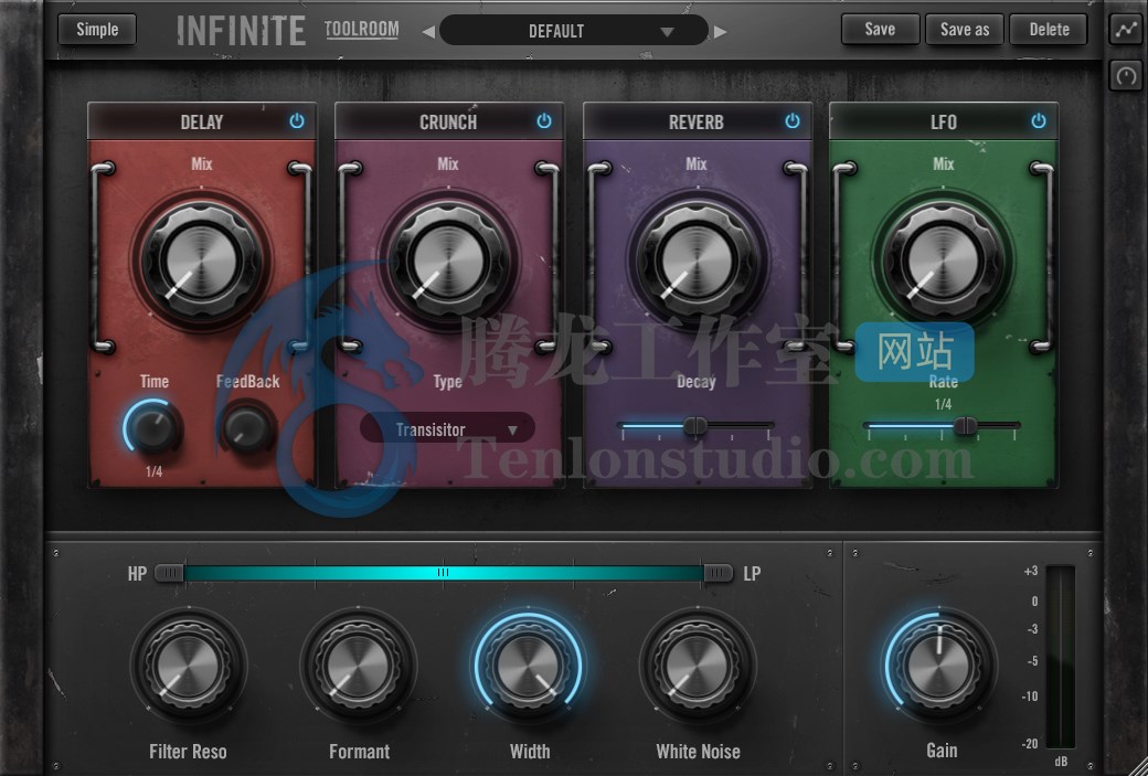 音频综合效果器插件 Toolroom Records Infinite v1.0.1 TCD破解版插图 音频综合效果器插件 Toolroom Records Infinite v1.0.1 TCD破解版插图