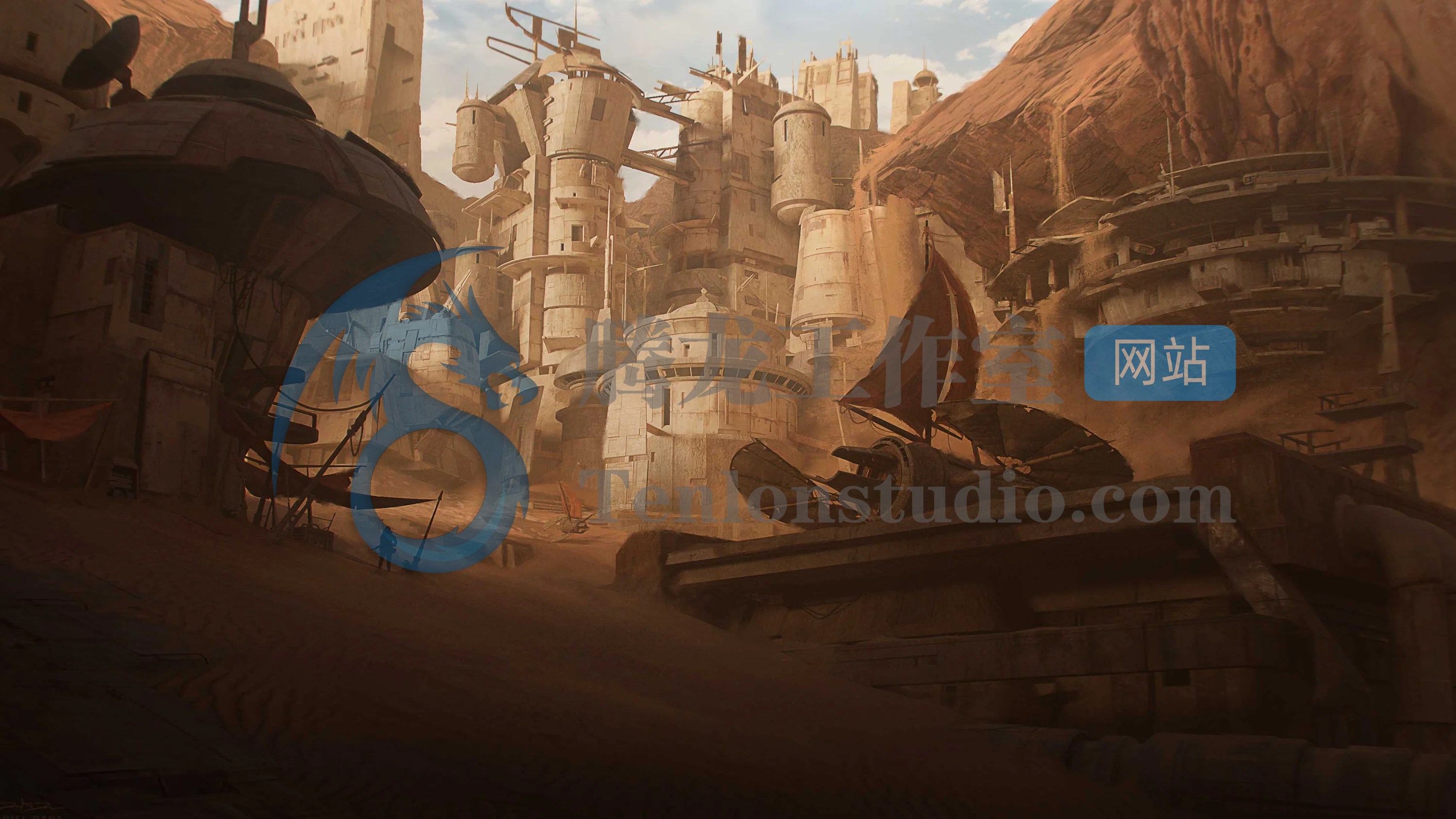 Kitbash3D Outpost 银河基地设施场景3D模型插图 Kitbash3D Outpost 银河基地设施场景3D模型插图