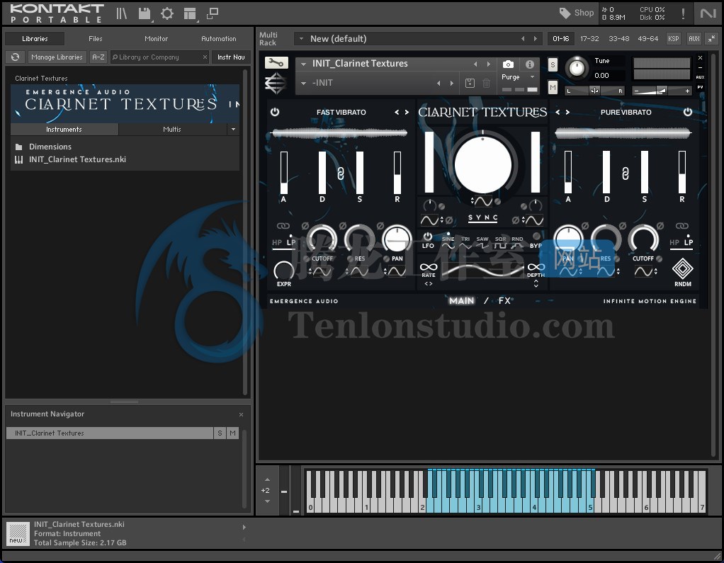 Emergence Audio Clarinet Textures (KONTAKT) 单簧管氛围铺底音源插图 Emergence Audio Clarinet Textures (KONTAKT) 单簧管氛围铺底音源插图