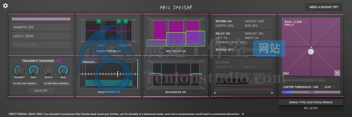 音频混音插件 Phil Speiser THE_STRIP v1.0.0 R2R破解版插图 音频混音插件 Phil Speiser THE_STRIP v1.0.0 R2R破解版插图