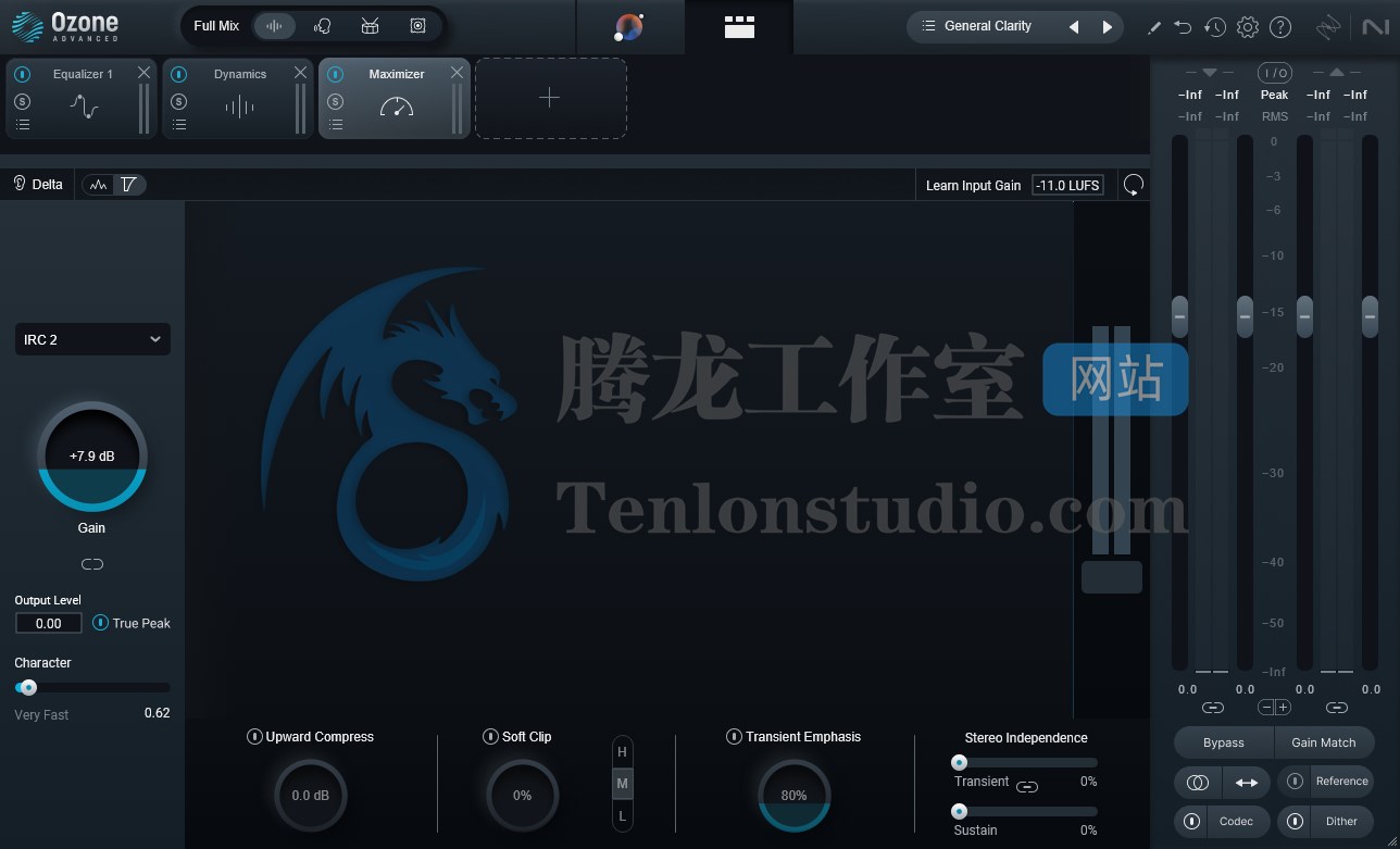 臭氧音频母带处理套件 iZotope Ozone 11 Advanced v11.0.0 R2R破解版插图 臭氧音频母带处理套件 iZotope Ozone 11 Advanced v11.0.0 R2R破解版插图