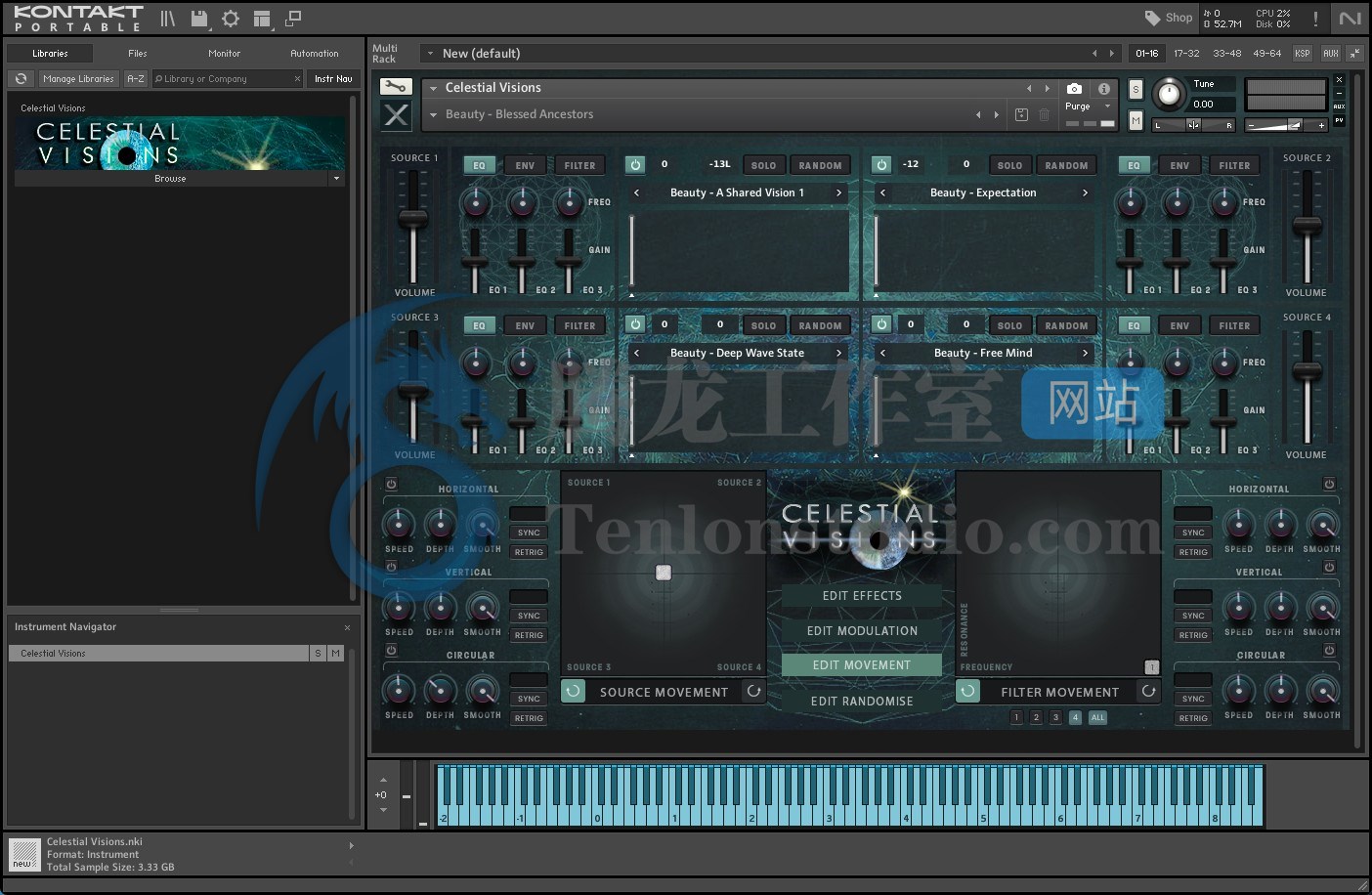 Zero-G Celestial Visions (KONTAKT) 奇幻恐怖氛围音源插图 Zero-G Celestial Visions (KONTAKT) 奇幻恐怖氛围音源插图