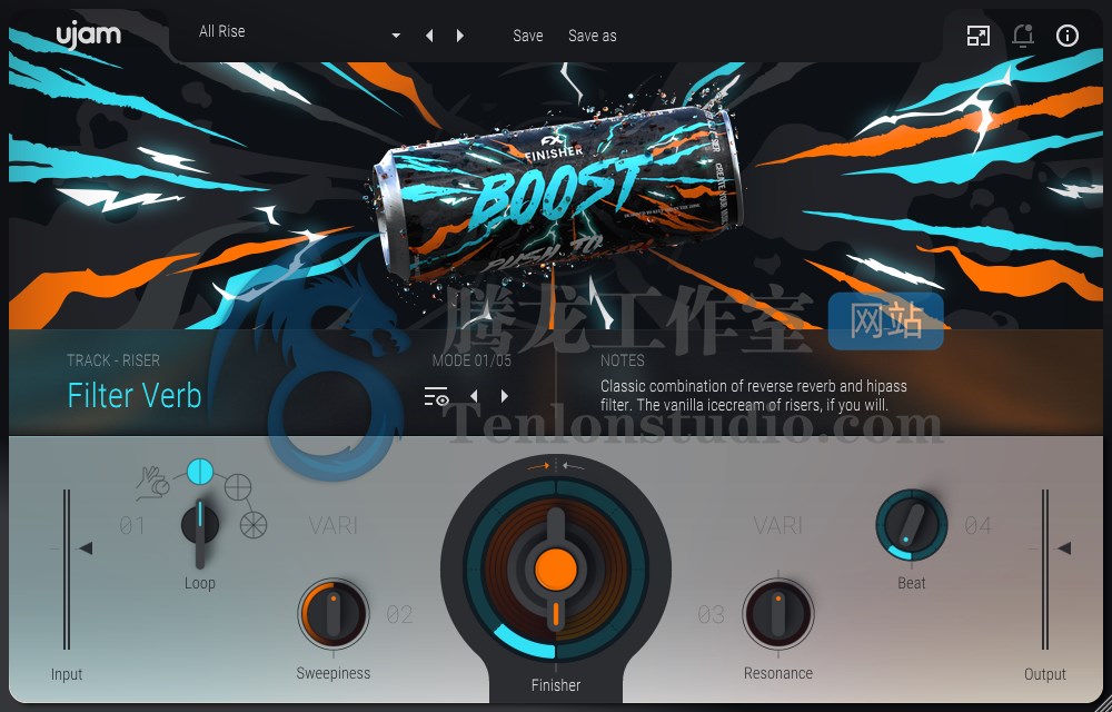 音频效果器插件 uJAM Finisher Boost v1.2.2 TCD破解版插图 音频效果器插件 uJAM Finisher Boost v1.2.2 TCD破解版插图