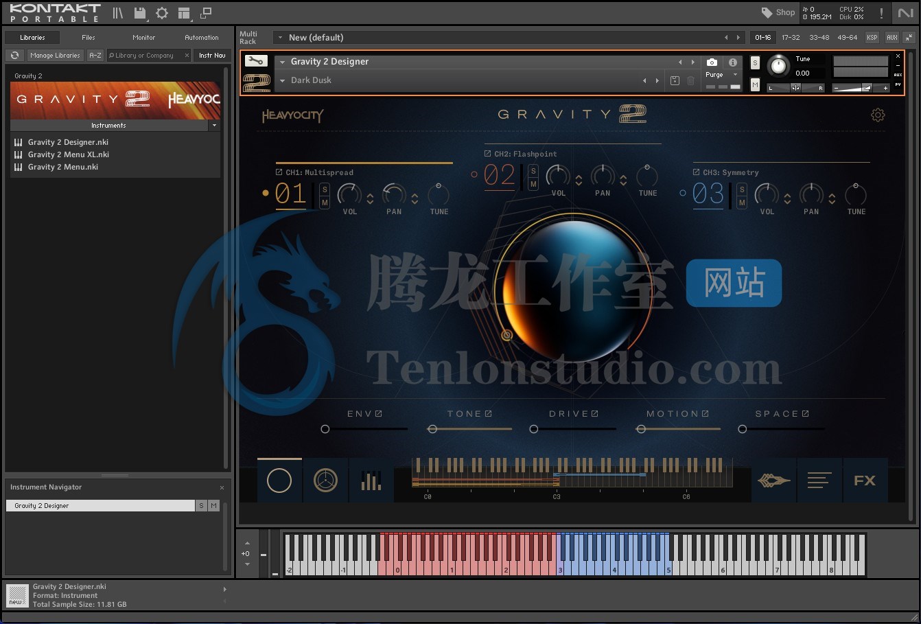 Heavyocity Gravity 2 (KONTAKT) 电影大气背景氛围音源插图 Heavyocity Gravity 2 (KONTAKT) 电影大气背景氛围音源插图