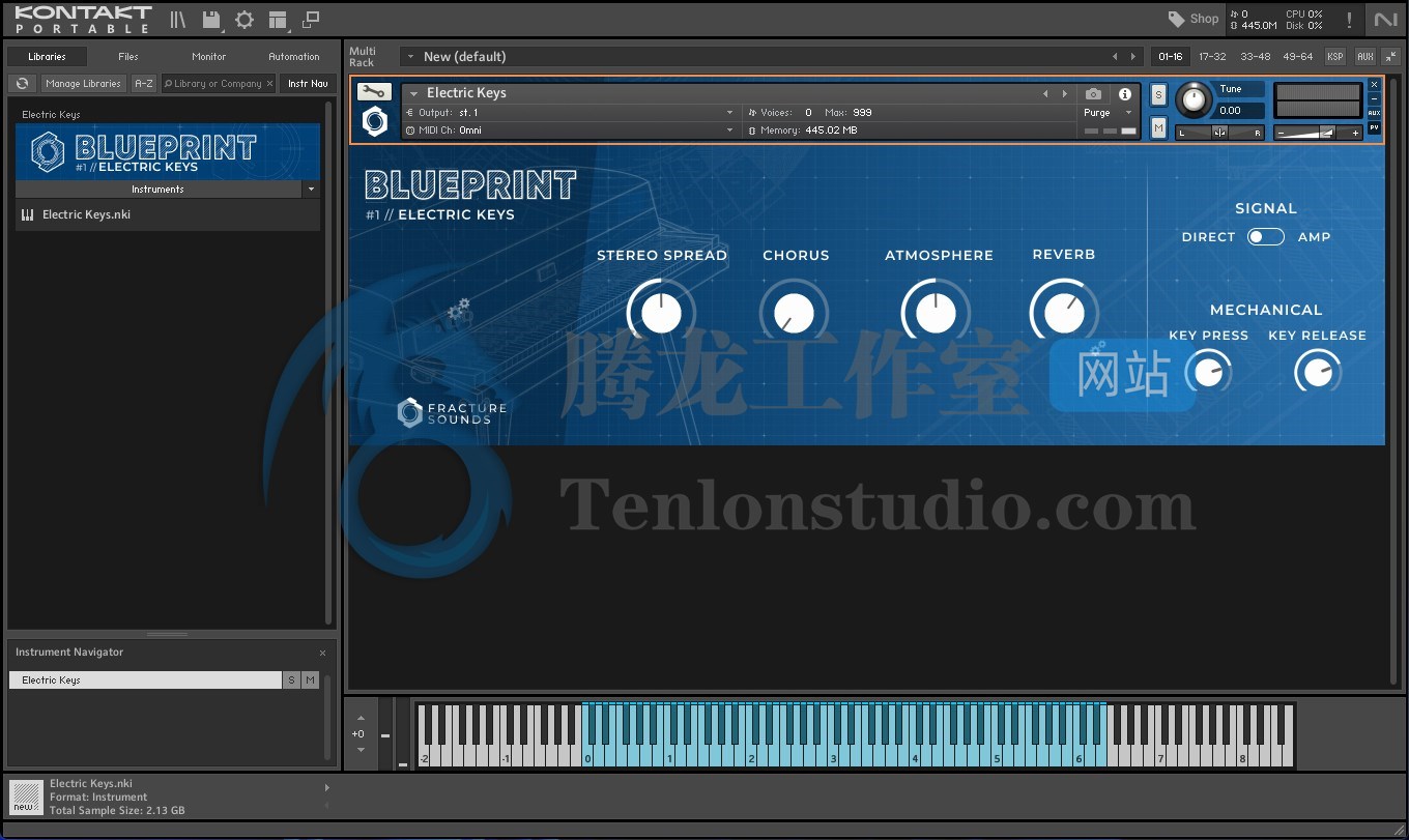 Fracture Sounds Blueprint Electric Keys (KONTAKT) 老式电钢琴音源插图 Fracture Sounds Blueprint Electric Keys (KONTAKT) 老式电钢琴音源插图