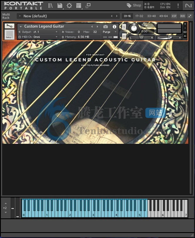 Past To Future Reverbs Custom Legend Acoustic Guitar (KONTAKT) 定制传奇原声吉他音源插图 Past To Future Reverbs Custom Legend Acoustic Guitar (KONTAKT) 定制传奇原声吉他音源插图