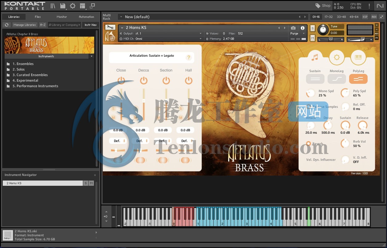 Strezov Sampling AFFLATUS Chapter II Brass (KONTAKT) 铜管乐器合奏音源插图 Strezov Sampling AFFLATUS Chapter II Brass (KONTAKT) 铜管乐器合奏音源插图