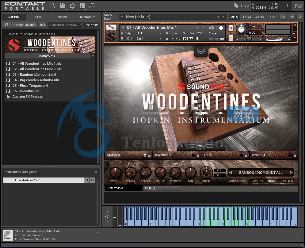 Soundiron Hopkin Instrumentarium Woodentines (KONTAKT) 木制薄片琴音源插图 Soundiron Hopkin Instrumentarium Woodentines (KONTAKT) 木制薄片琴音源插图