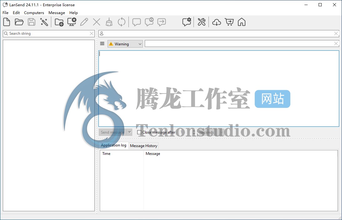 局域网消息群发工具 LizardSystems LanSend v24.11.1 便携版插图 局域网消息群发工具 LizardSystems LanSend v24.11.1 便携版插图