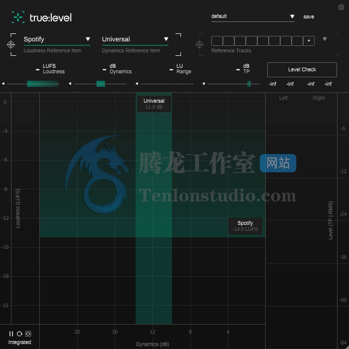 响度和动态的计量插件 Sonible True Level v1.0.4 R2R版插图 响度和动态的计量插件 Sonible True Level v1.0.4 R2R版插图