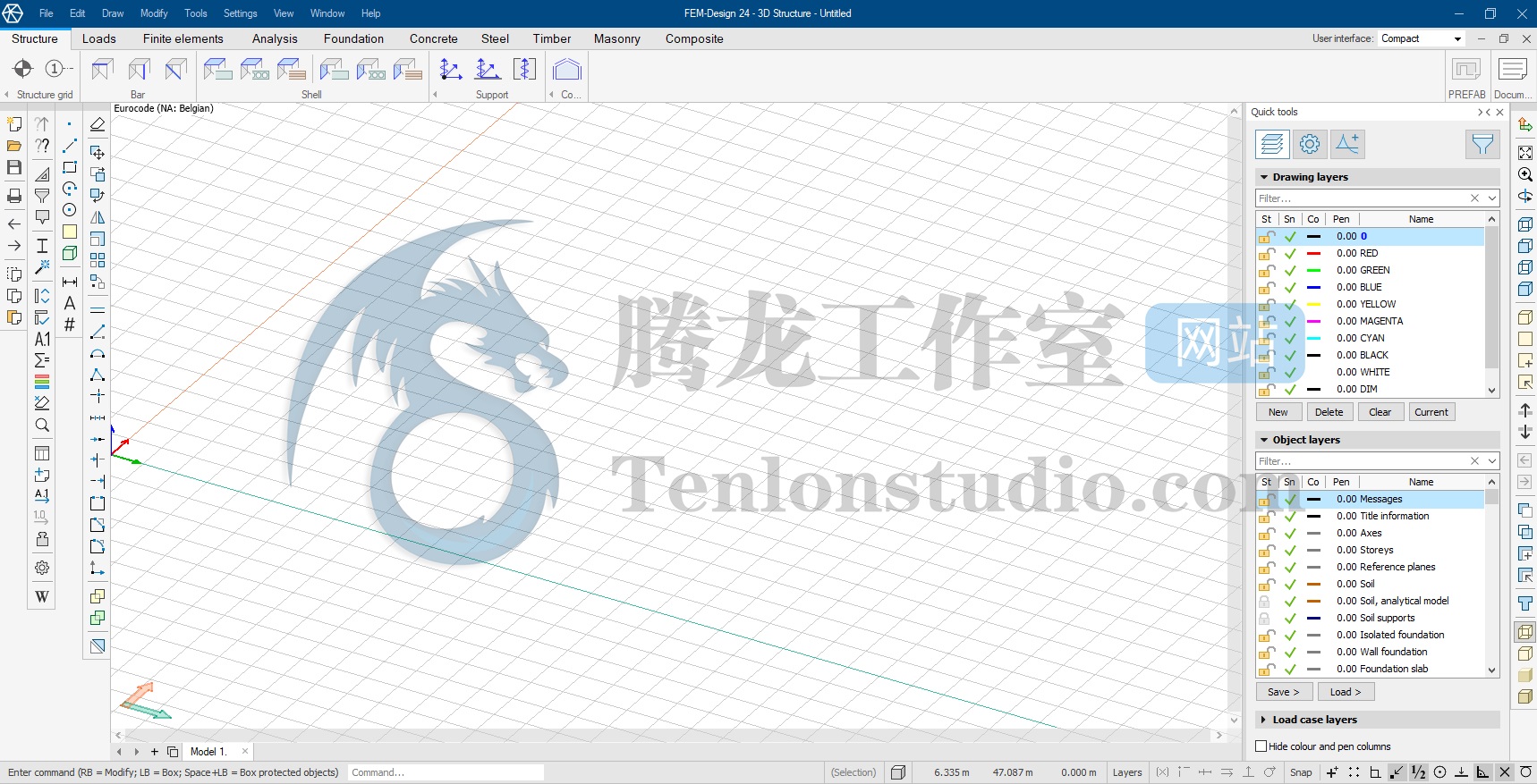 StruSoft FEM-Design Suite v24.00.005 结构工程分析与设计软件插图 StruSoft FEM-Design Suite v24.00.005 结构工程分析与设计软件插图