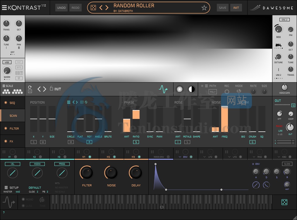 波表合成器插件 Dawesome Kontrast v1.12 R2R版